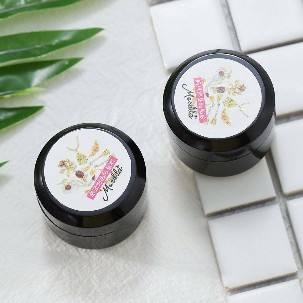 Nail Art Rhinestones Gel Glue Adhesive Sticky Crystal Gems Diamond UV LED Glue !