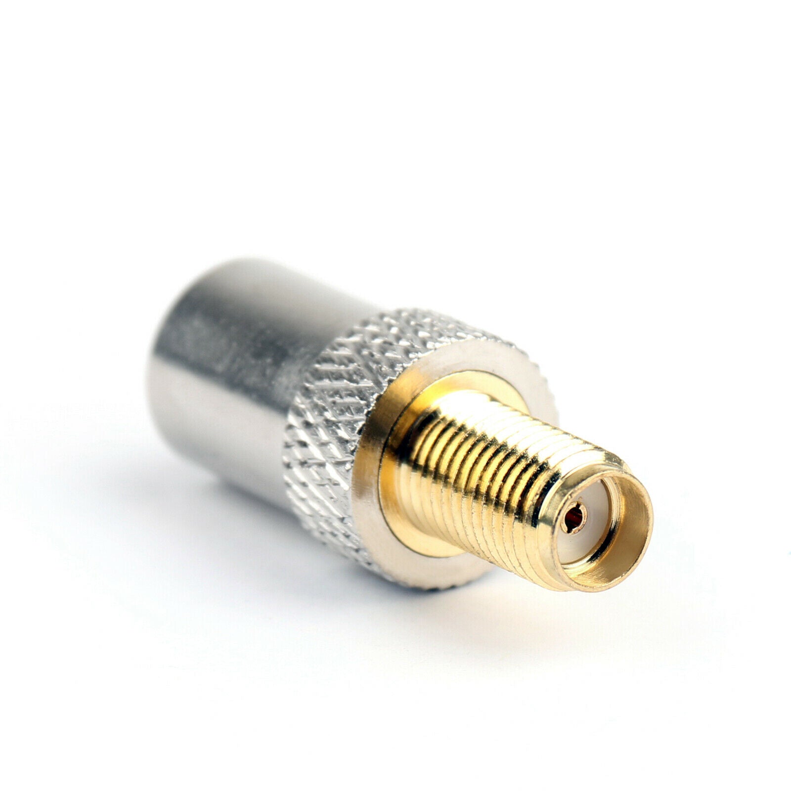 10x SMA Female Jack To TV IEC Male Plug 50Ω Connector RF Coaxial Adapter Copper.