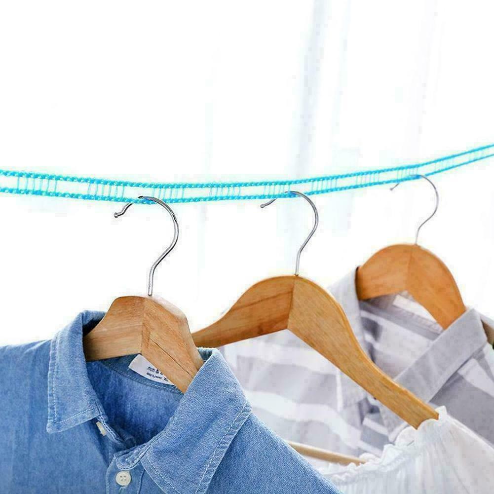 Windproof Non-Slip Clothesline Indoor/Outdoor Clothes Travel Portable line
