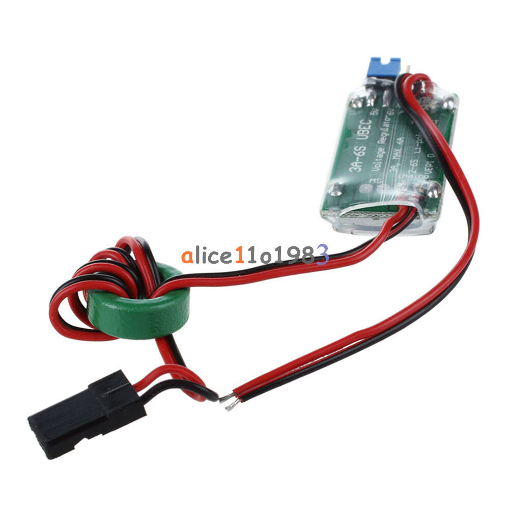 Hobbywing 3A UBEC w/ RF Noise Reduction RC Output BEC Switch Mode for Lipo