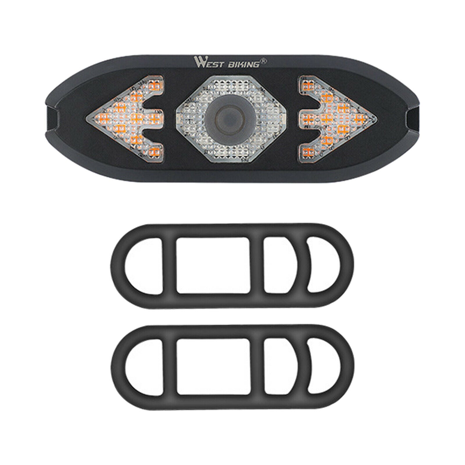 LED Bike Tail Light USB Waterproof Rear Lights Safety Cycling Warning Light