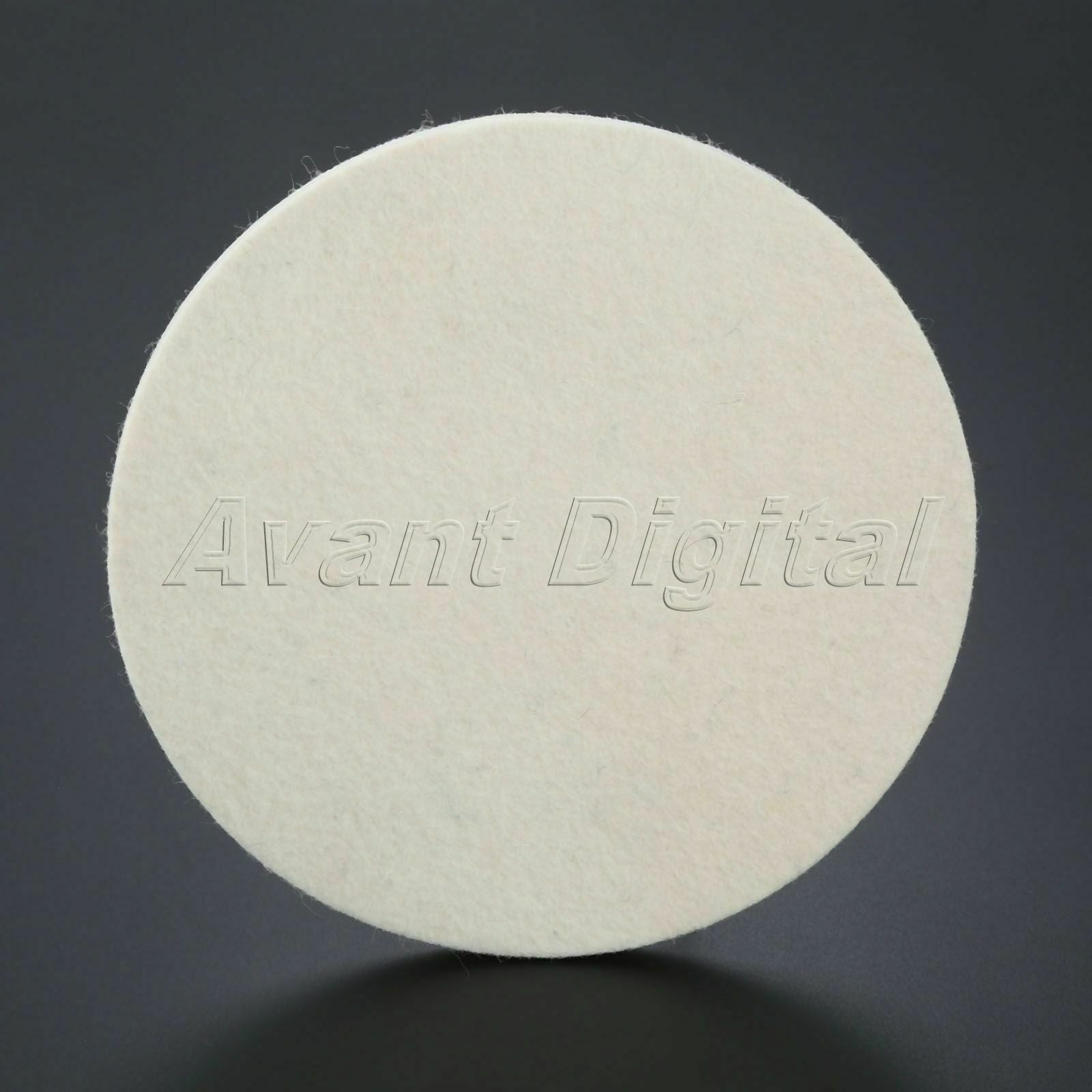 180mm 7" White Car Polishing Buffing Wheel Wool Felt Polisher Disc Pad Round