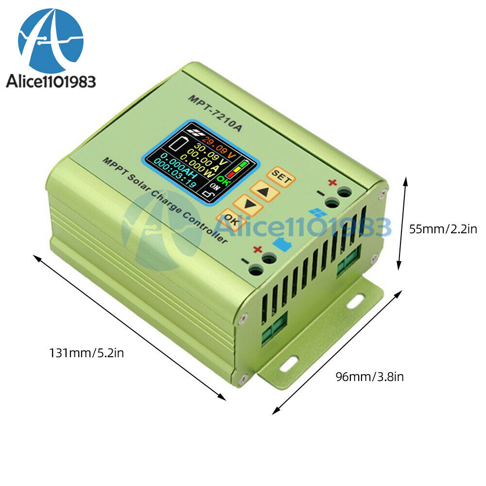 MPT-7210A MPPT Solar Battery Charging Controller Module DC12-60V to 15V-90V