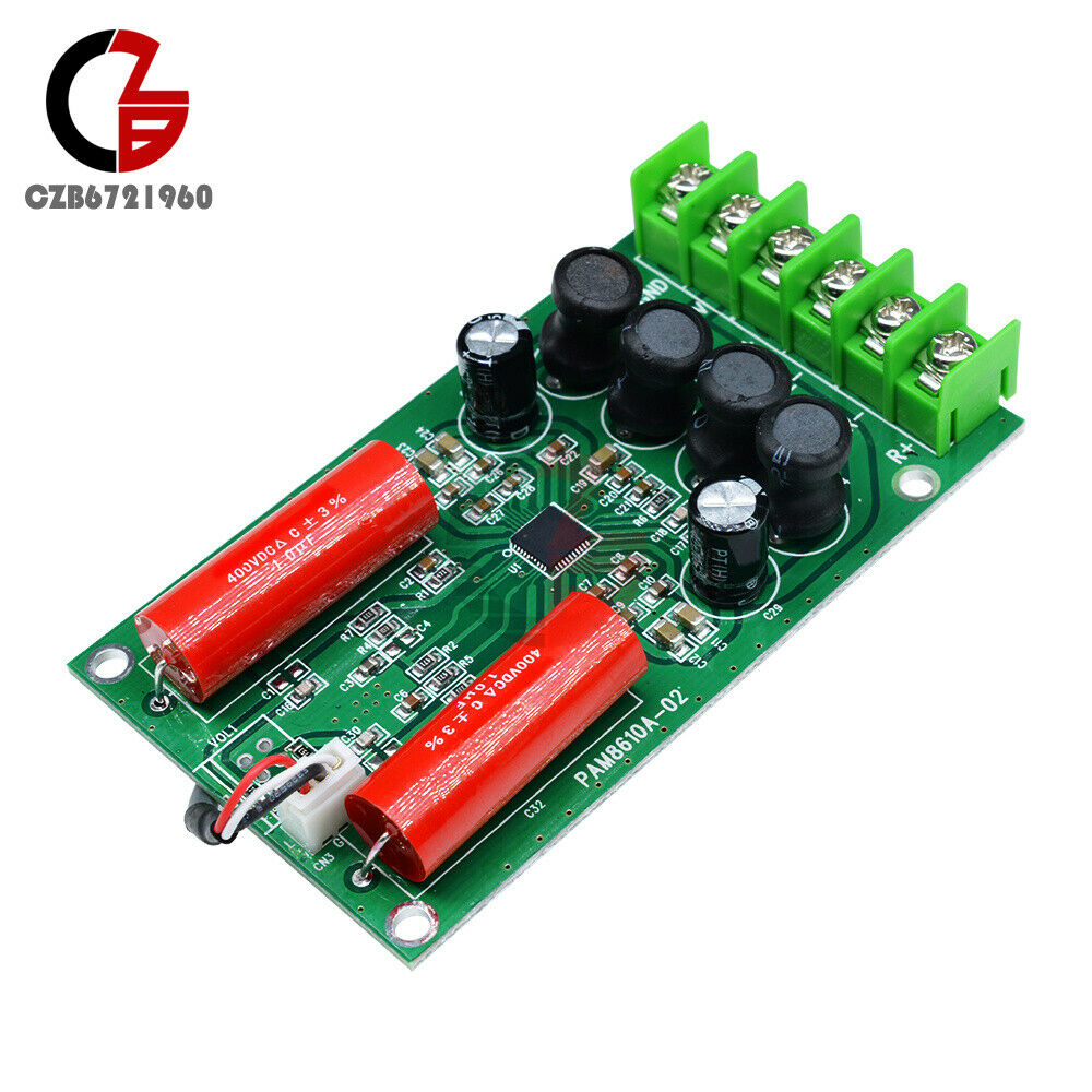 PAM8610 Dual Channel 2x15W Class T Digital HiFi Audio Power Amplifier Board