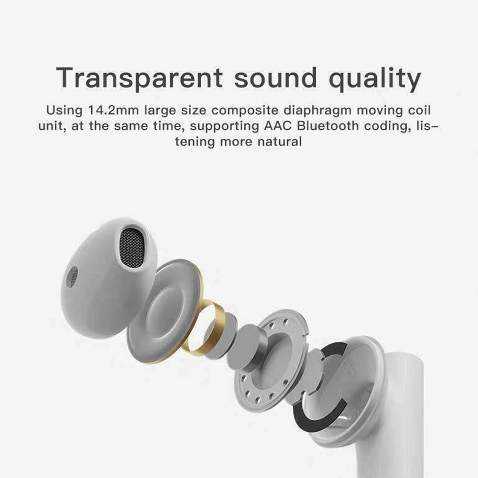 Mini Earbuds Stereo Headphones Bluetooth 5.0 Headset Wireless Earphones