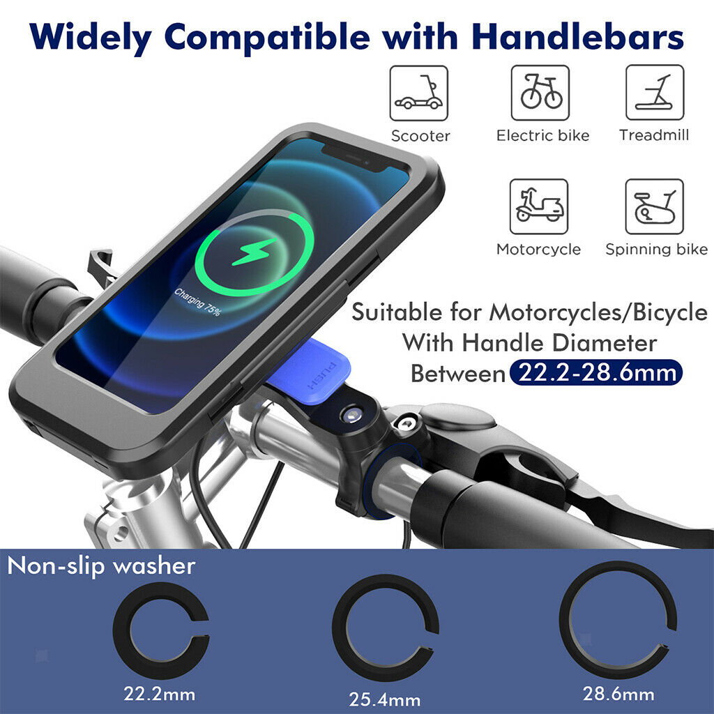 Biking Moble Phone Holder Support Easy Install Cycle Accessories Shockproof