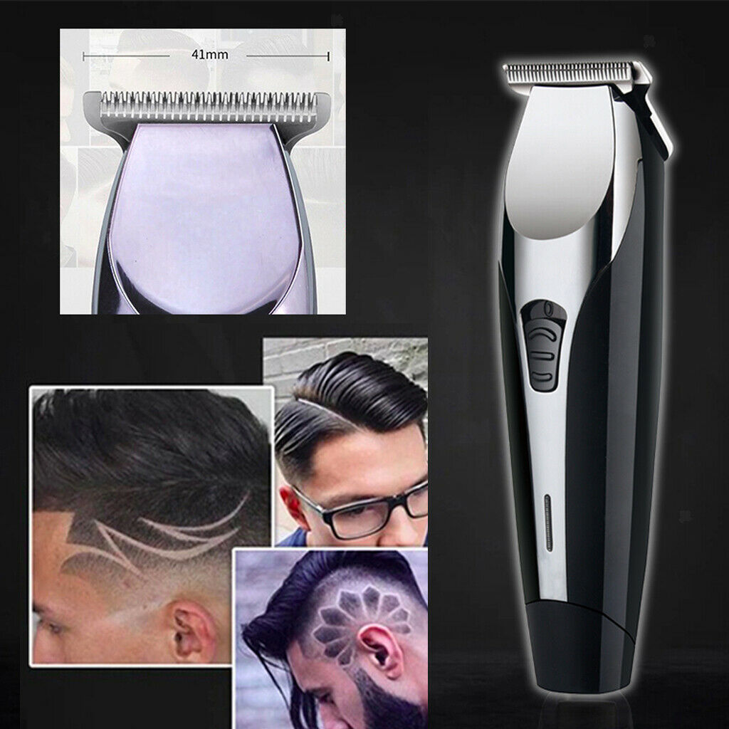 Pro Hair Clipper Set Cutter Razor Hair Trimmer T-shaped Head Salon Machine