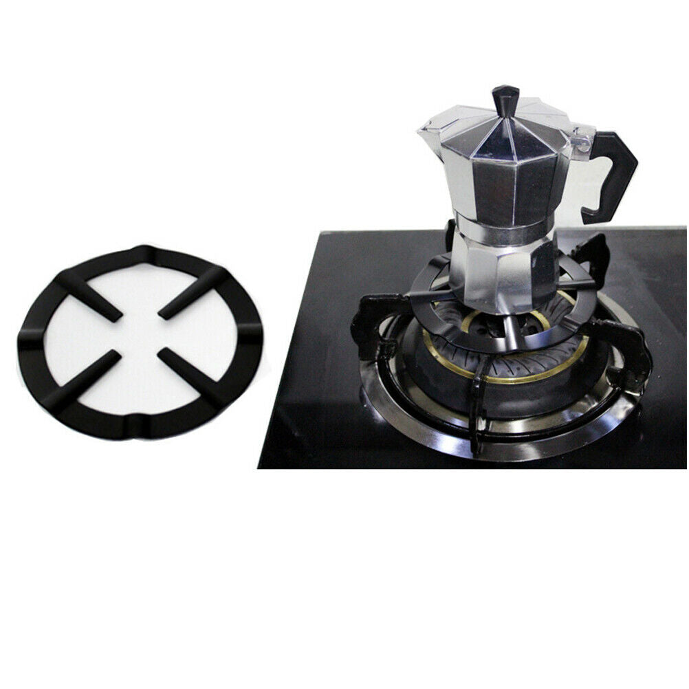 1pc Iron Gas Stove Cooker Plate Coffee Moka Pot Stand Reducer Ring Hold^.l8