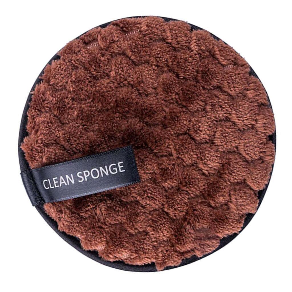 Reusable Round Microfiber Cotton Pads Makeup Remover Puff Face Cleansing
