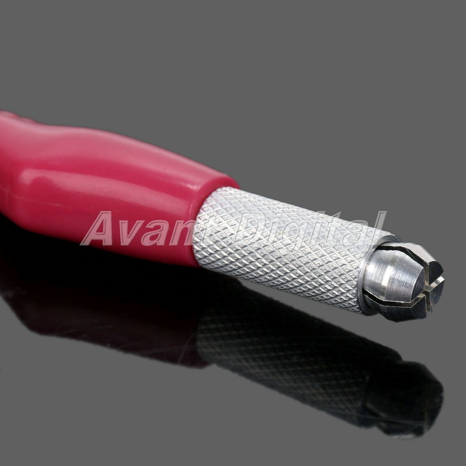 Manual Microblading Tattoo Pen Eyebrow Pen Rose Red Streamline Permanent Makeup