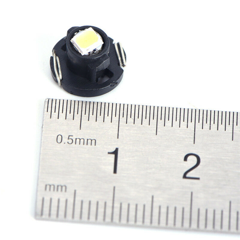 10X T3 Wedge 1 SMD 1210 LED Car Bulbs HVAC Climate Control Lights Super WhiteBDA