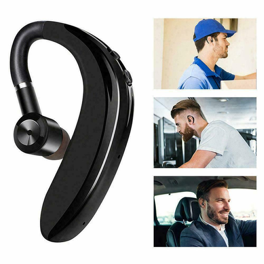 Bluetooth 5.0 Headset Wireless Earpiece Handsfree Earphone Hot Earbuds Best NEW