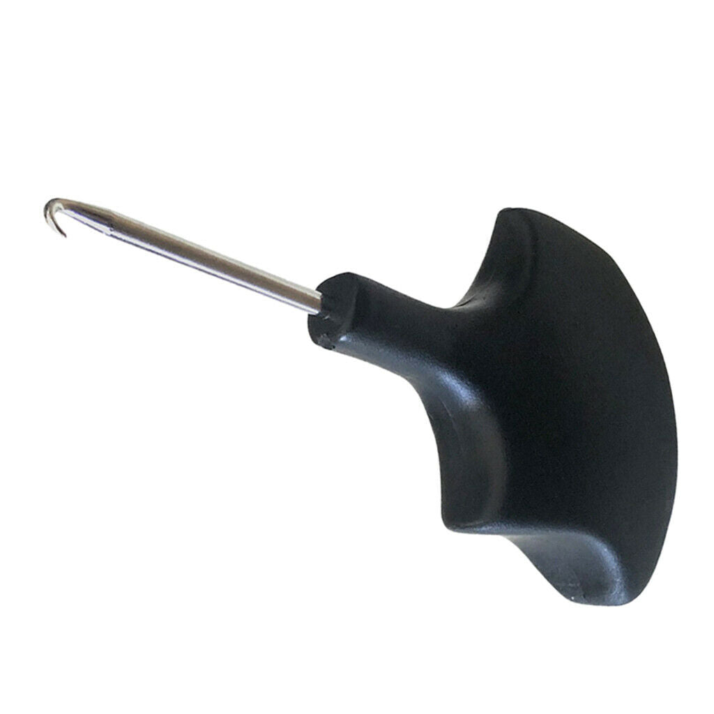 Handy String Puller Tennis Badminton Stringer Tool Hook with Anti-Slip T-Handle