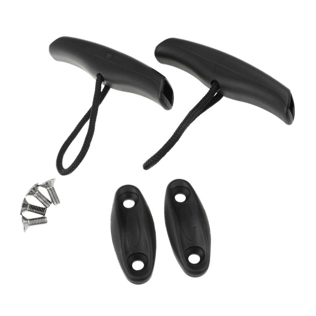 2x canoe kayak boat toggle carrying handle grip replacement \ u0026 screws cord