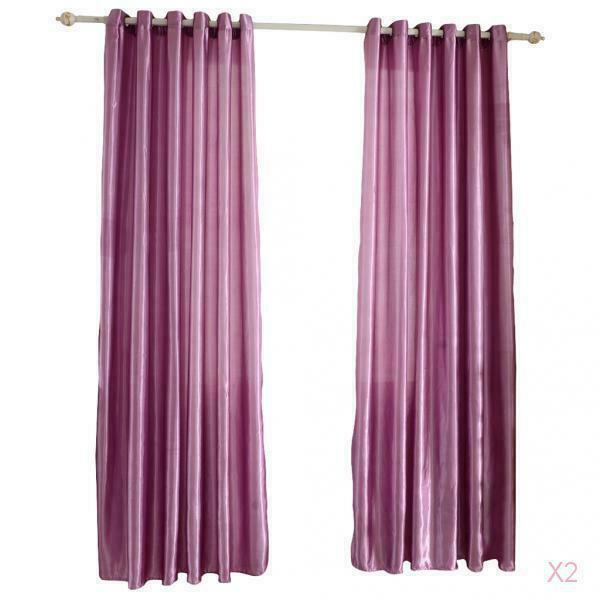 100x200 Modern Jacquard Curtain Panel Blind Blind Cover Purple