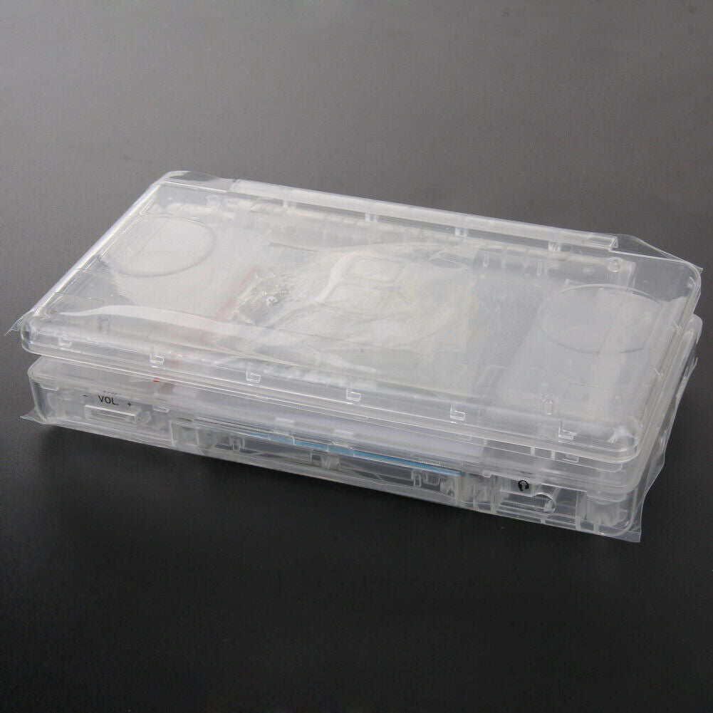 Replacement For Nintendo DS Lite Housing Shell Screen Lens Crystal Clear