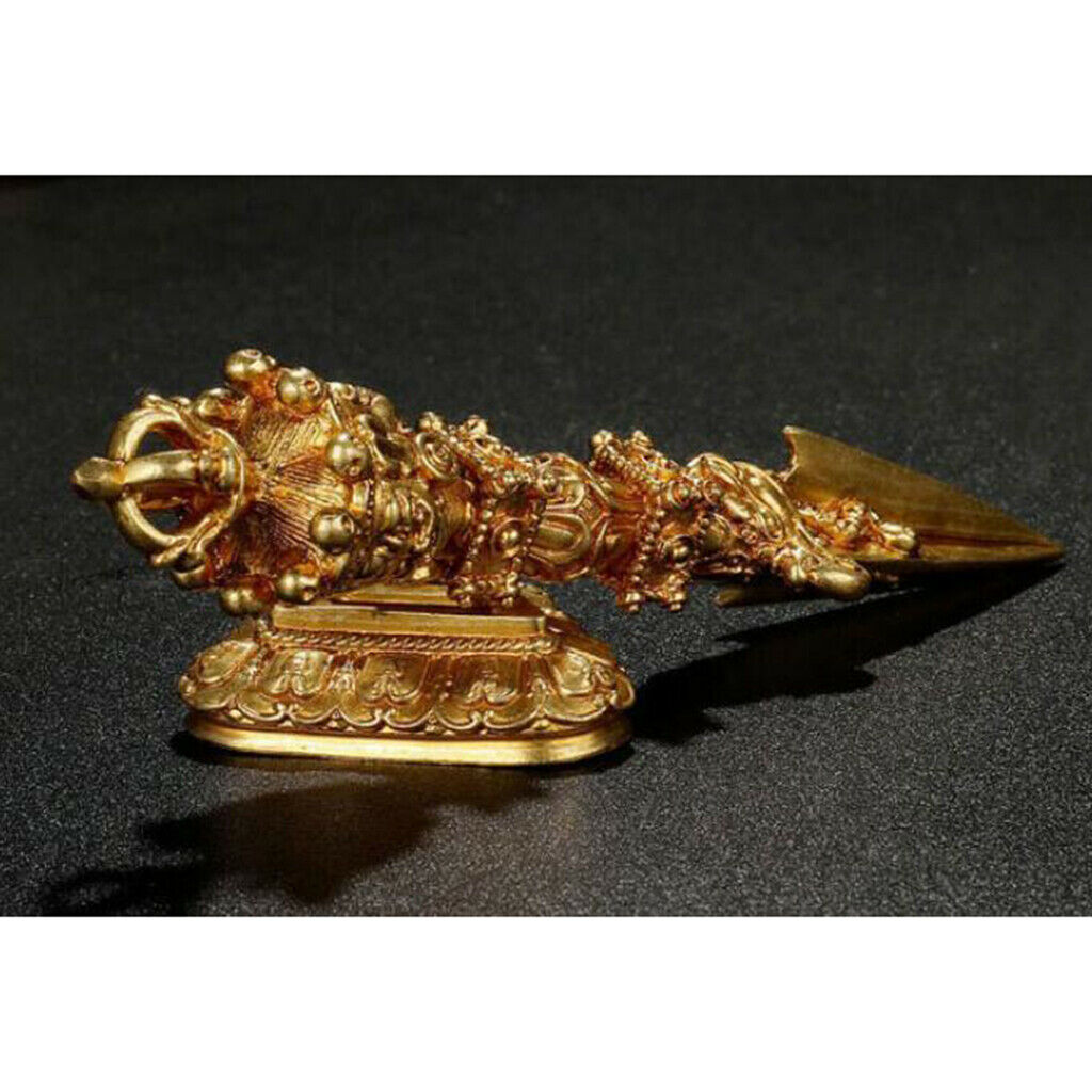 Phurba Dorje with Base Pendant Jewelry Buddhist Car Decor Collectibles