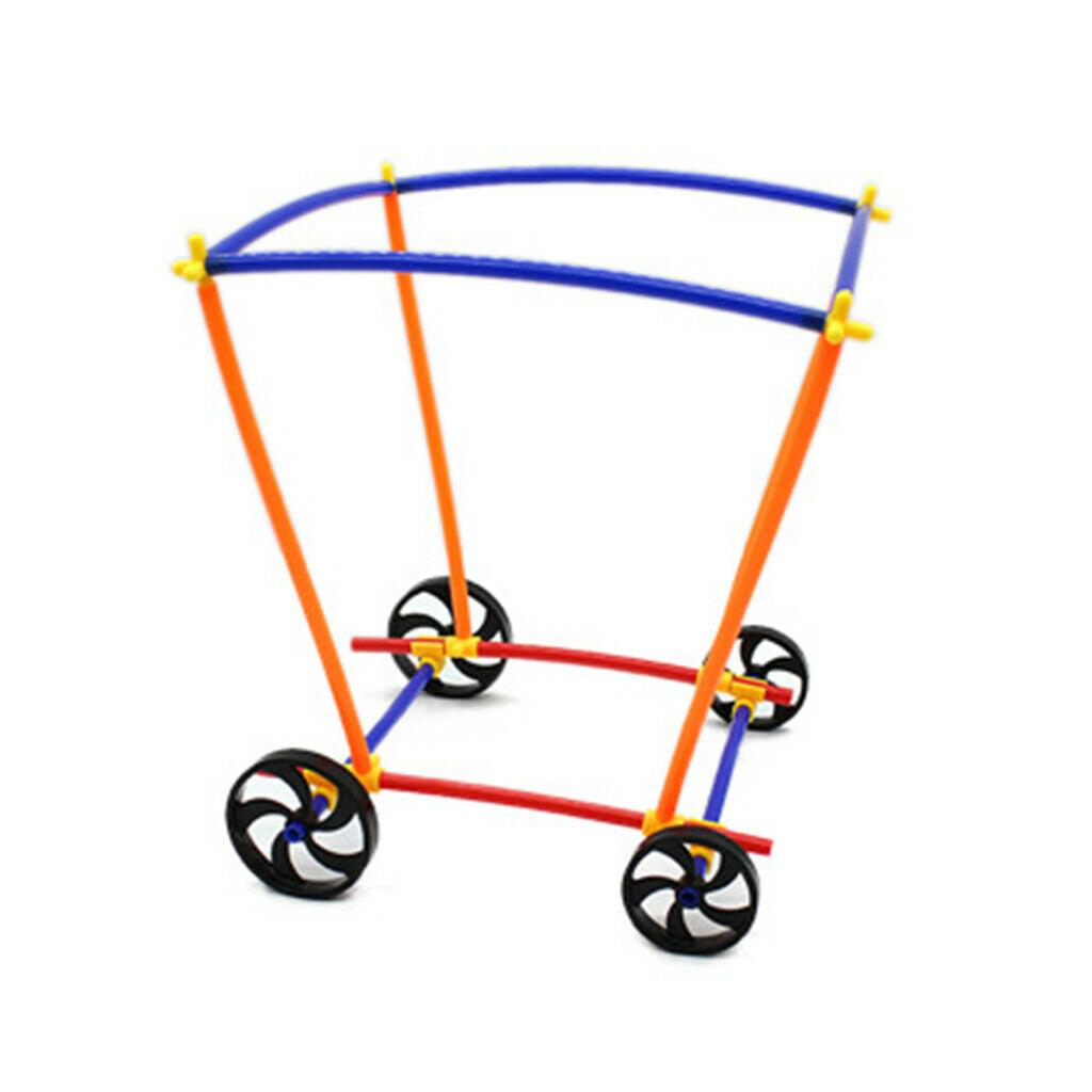 8x Builder Wheels STEM Construction Engineering Motor-Skill Building Gift