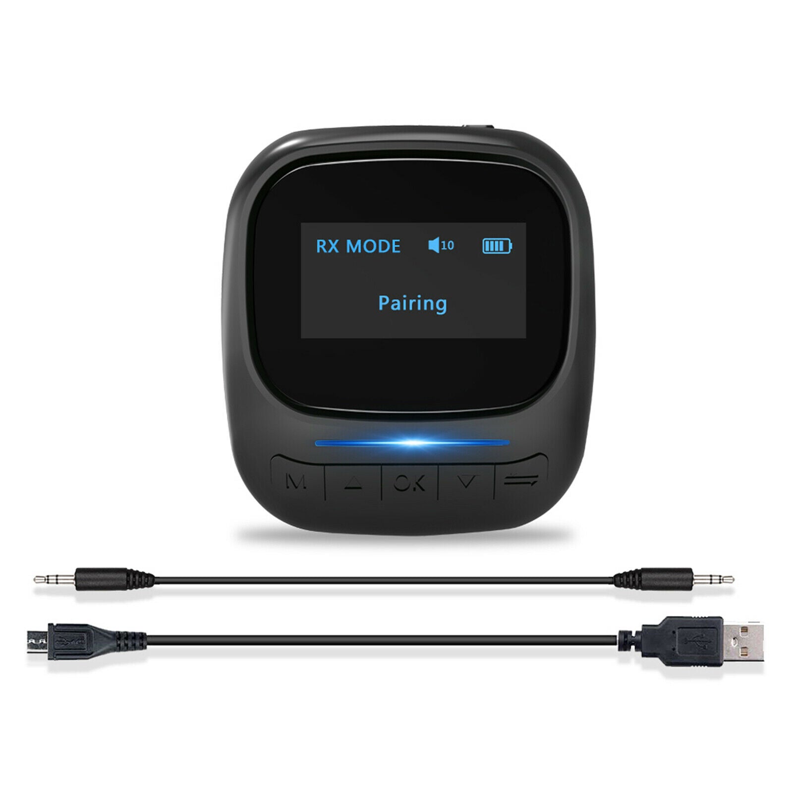 Bluetooth Transmitter Receiver Low Latency Pair 2 Devices at Once for TV Car