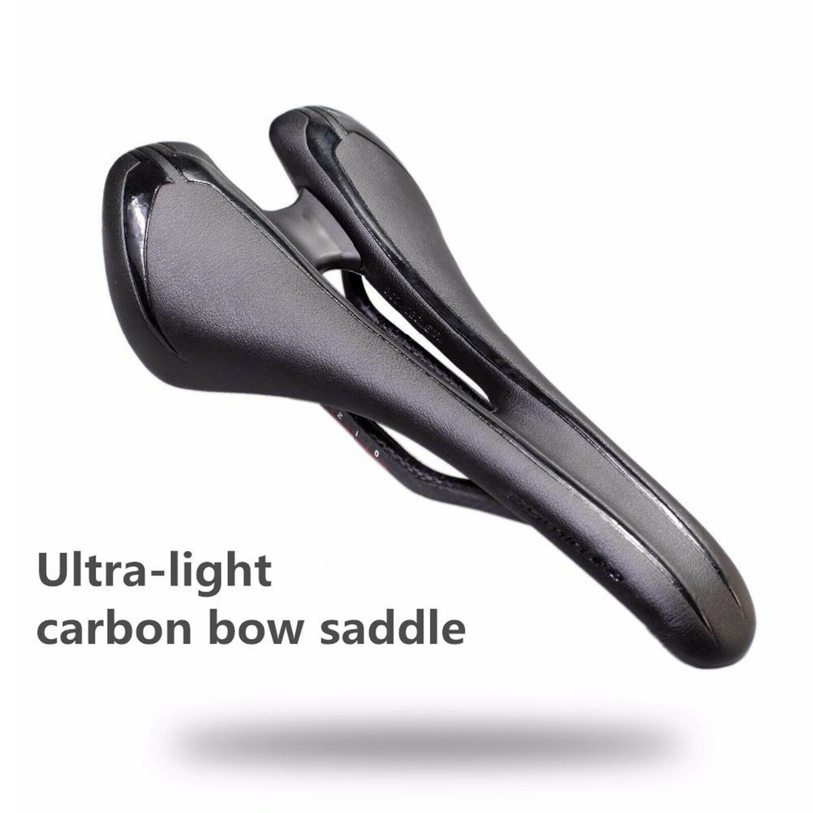 Ultralight Bike Seat Ergonomics Cycling Saddle Shockproof Pad Parts Black