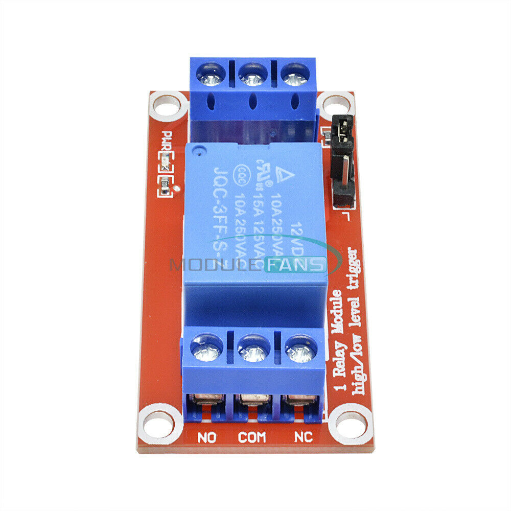 New 1-Channel H/L Level Triger Optocoupler Relay Module for Arduino 12V