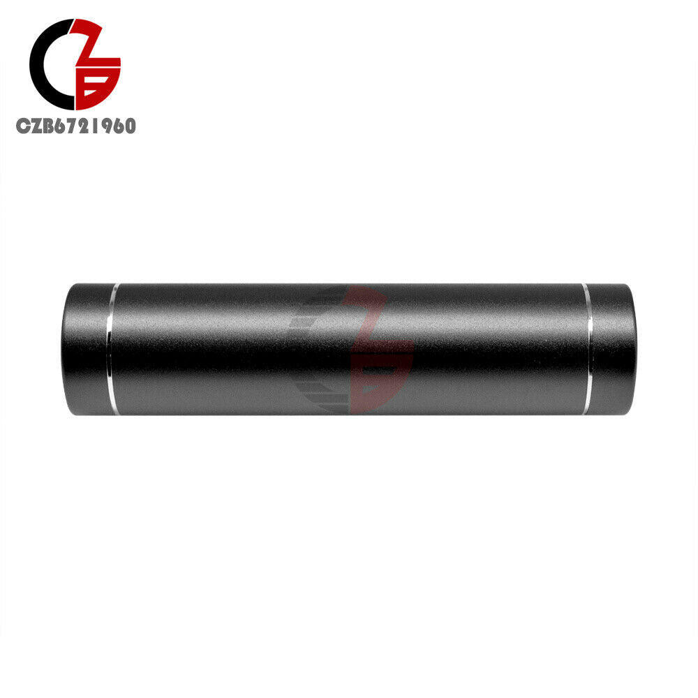 1X Multicolor Cylinder Power Bank Battery Shell 1x18650 With USB Charging Port