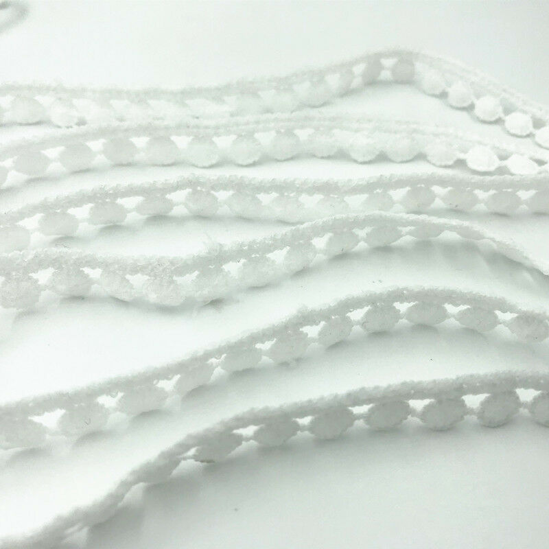 5 Yards White Lace Trim Sewing curtain/Skirt/home decoration Accessories