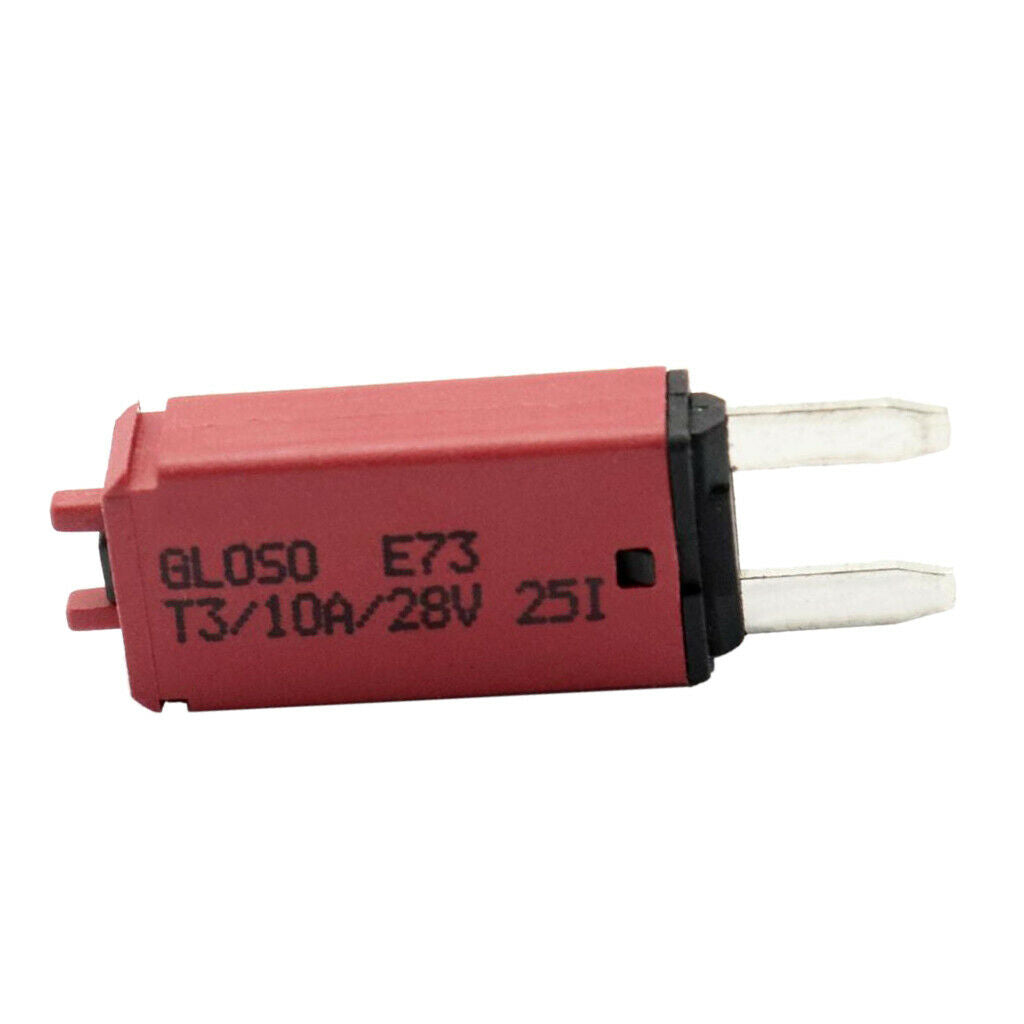Circuit Breaker Small  Fuse 12V-24V Resettable 10A for Marine Boat Car