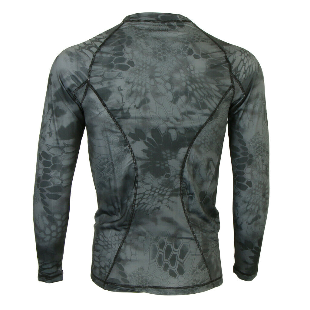 Unisex Outdoor Hunting T-shirt Quick-Drying Breathable Nylon Camo Tees XL