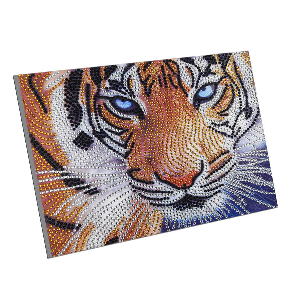 DIY 5D Diamond Painting , Tiger Crystal Rhinestone Embroidery Cross Stitch Arts
