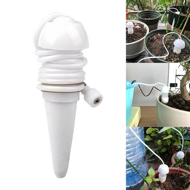 6Pcs Ceramic Self Watering Spikes Automatic Plants Drip Irrigation Water Sta TL