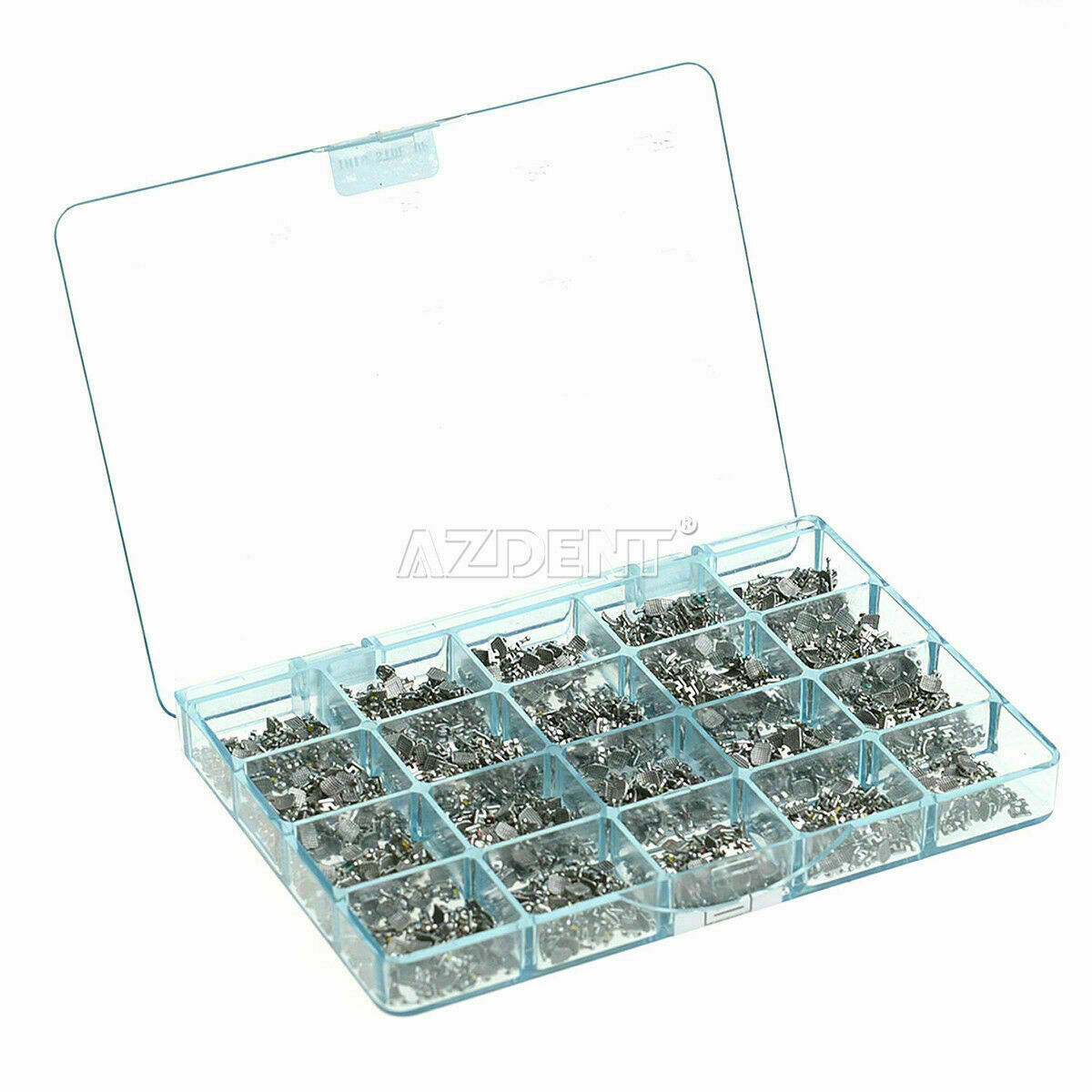 15 Packs Dental Orthodontic Monoblock Bracket Mini MBT.022 Braces 3-4-5 Hooks
