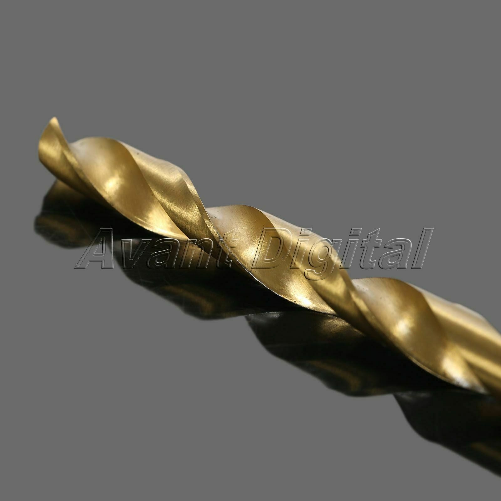 13pcs/Set Metric Titanium Coated 1.5mm-6.5mm HSS Twist Drill Bits Straight Shank