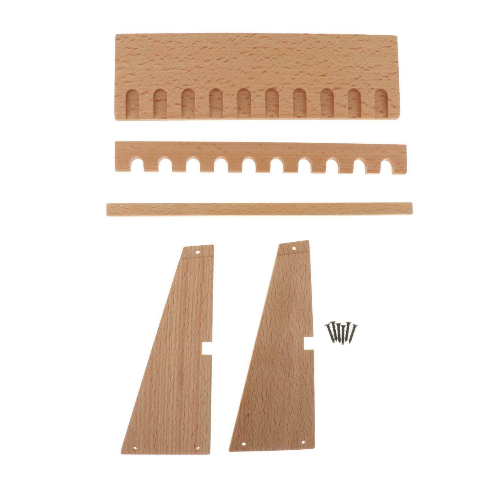 1/6 Wooden  Rack Gun Shelf Stand Display Easy to Assemble Accessories fit for 12