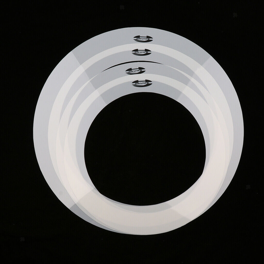 1 Pack Drum   Dampening Rings Tone Control Ring 12'' 13'' 14'' 16''