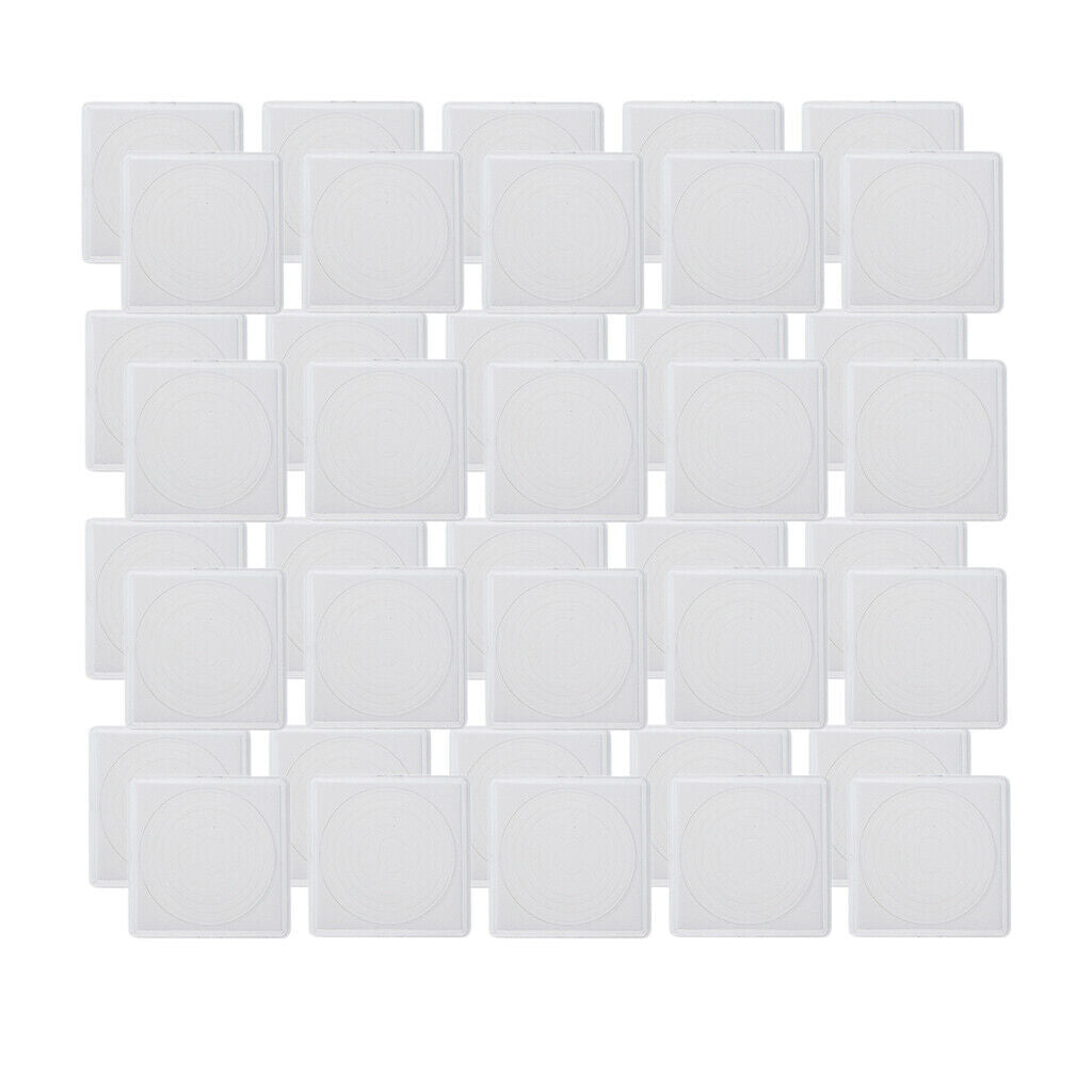 40x Transparent Coin Display Holder Container 38mm/33mm/28mm/23mm/18mm