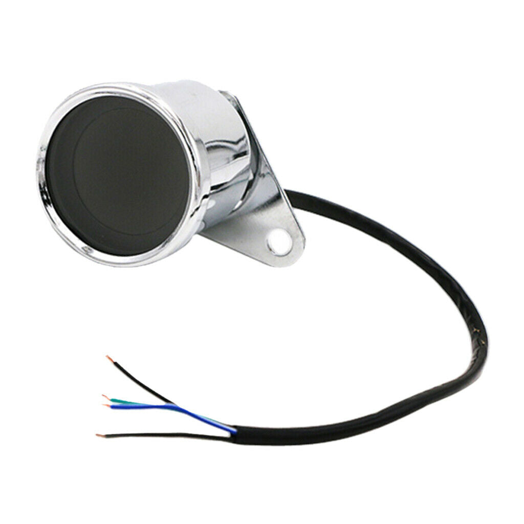 Motorcycle Multifunction Odometer Tachometer Oil Meter with LED Indicator