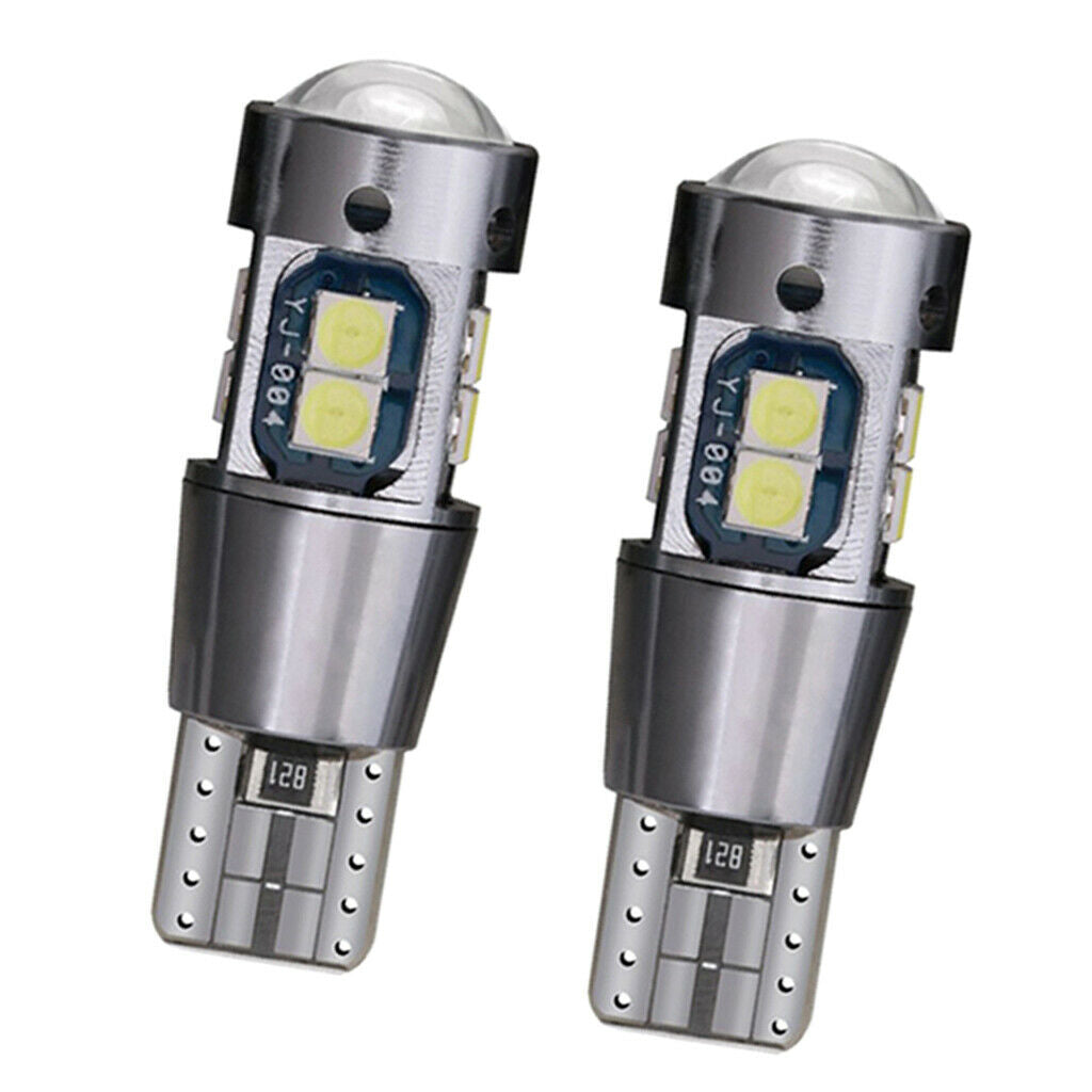 Pair T10-3030-10SMD 6000K White 1200LM LED High Low