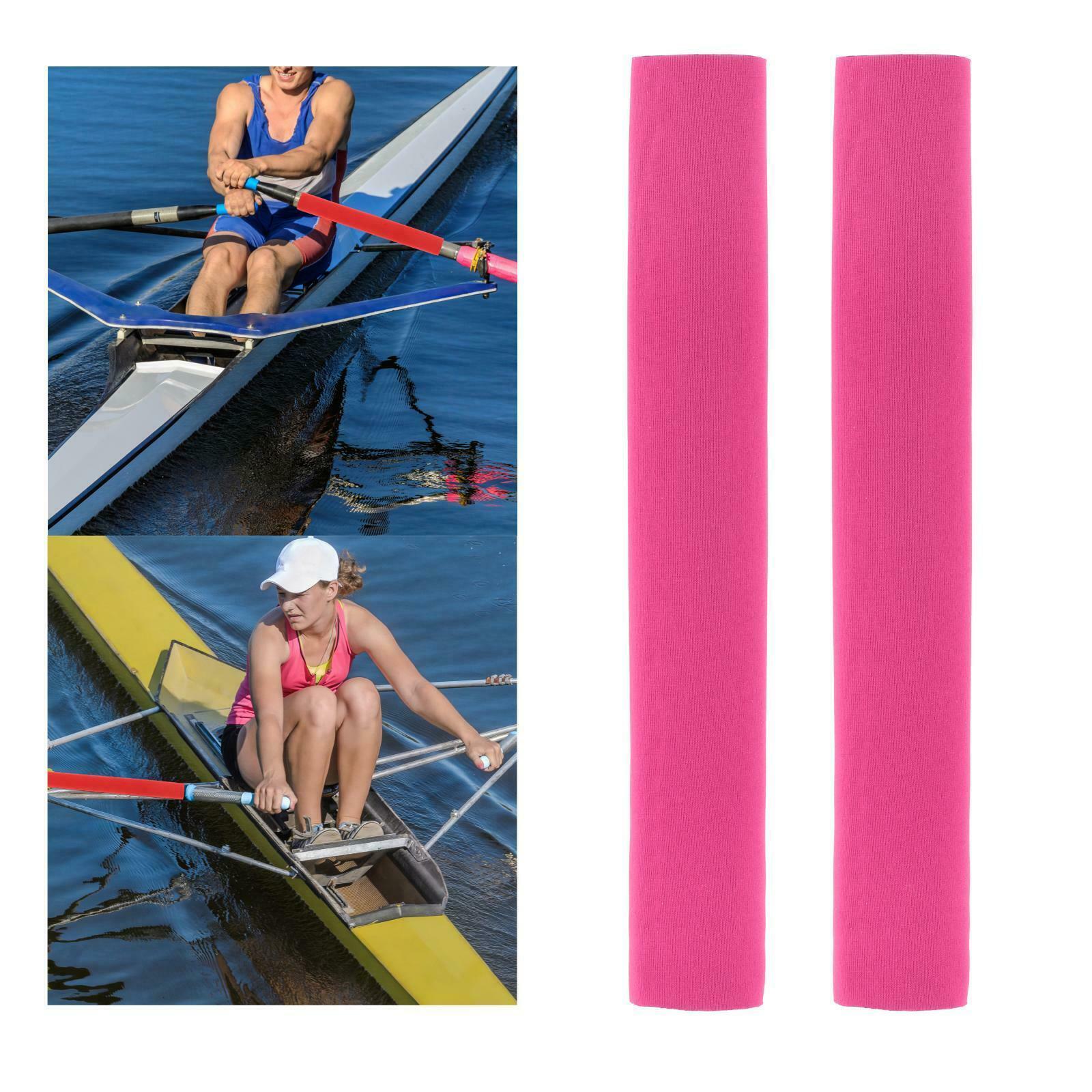 Paddle Grip Paddles Shaft Protection Oar Cover Protect Sleeves Rose Red