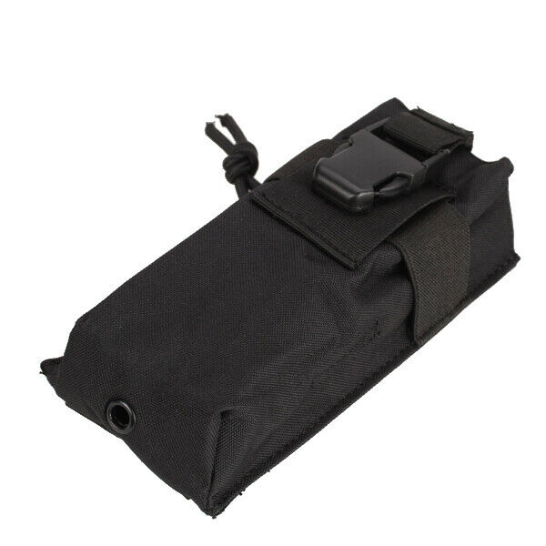 3x Waterproof Nylon PRC 148 MBITR Radio Pouch MOLLE Holder Case Black Hunting