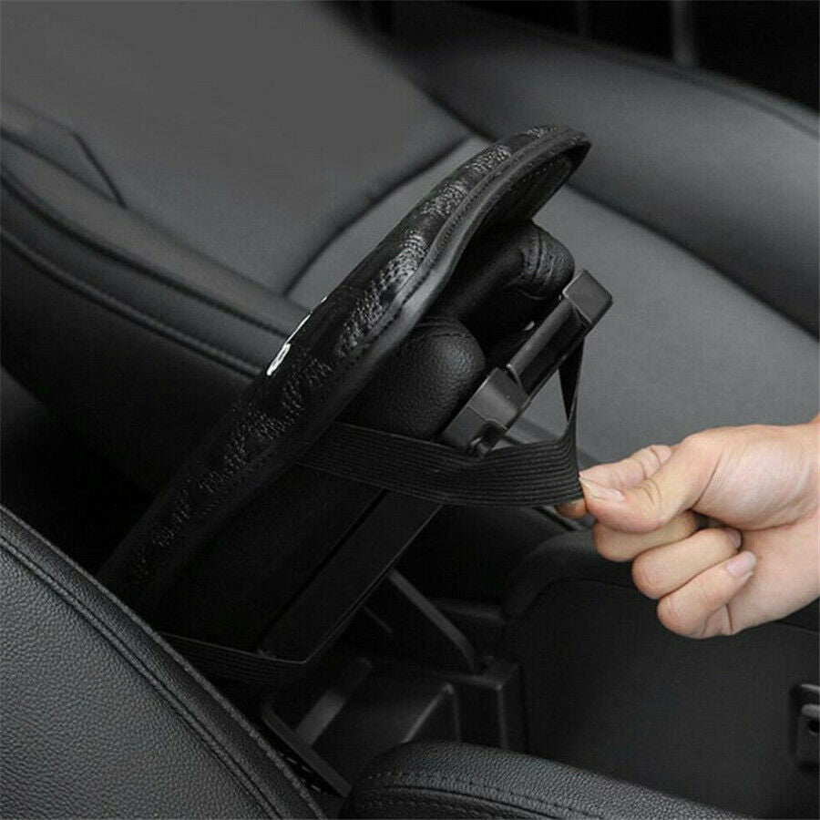 Universal Car Center Console Box Leather Cushion Armrests Pads Wear Resistant