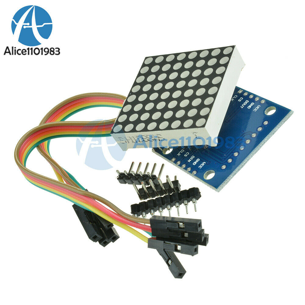 MAX7219 dot matrix module Arduino microcontroller module control Display DIY KIT