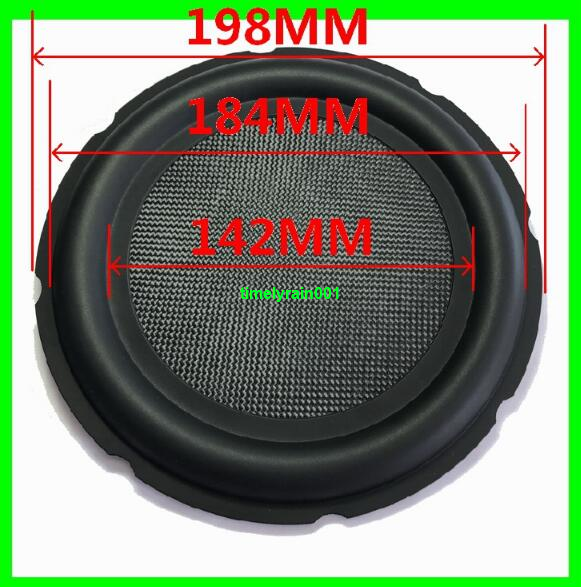 1pcs 8"inch 198mm bass radiator Woofer vibration diaphragm passive Speaker