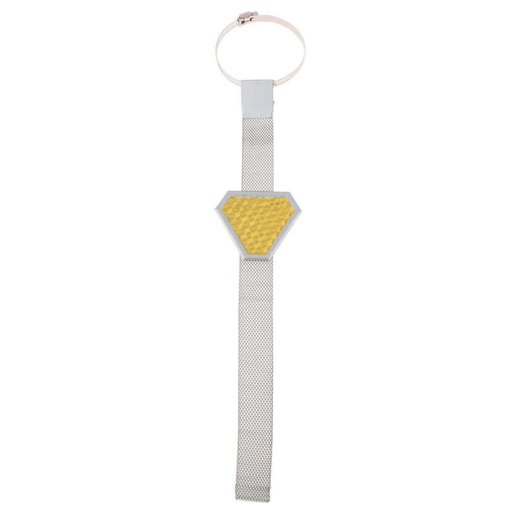 Vehicle Car Anti Static Strap Earth Belt Ground Wire Safety Chain Yellow+Red