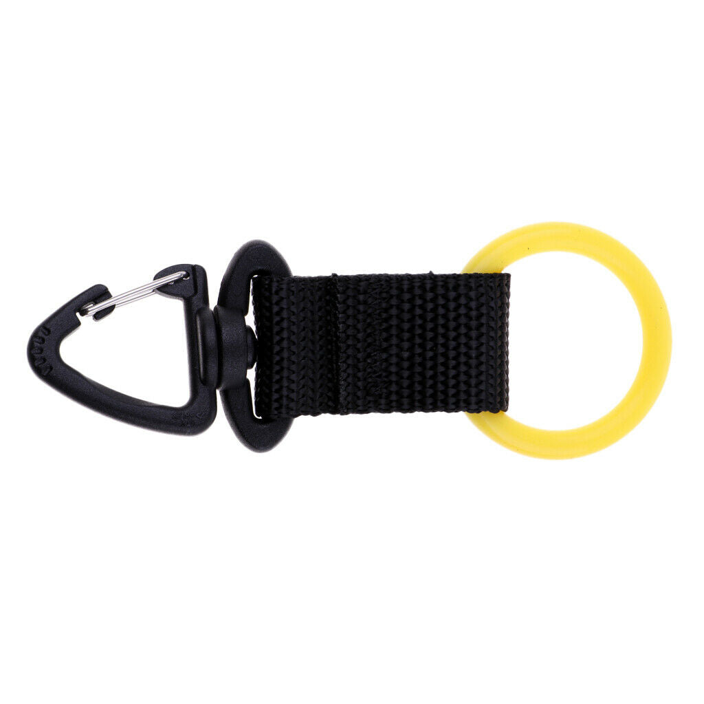 Webbing Regulator Snorkeling Mouthpiece Holder Lightweight Retainer Yellow