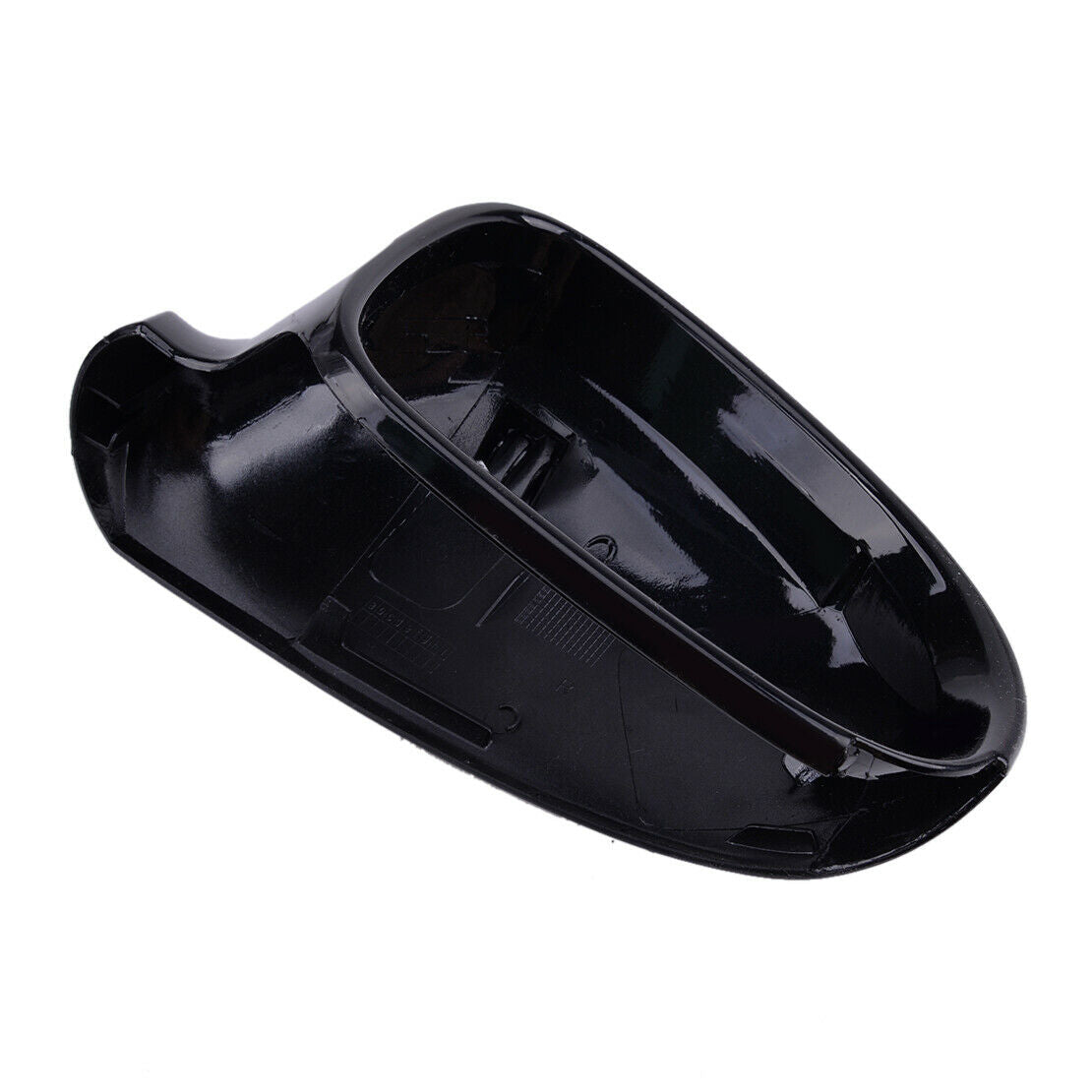 Black ABS Right Rearview Door Mirror Cover Cap Fit For VW Golf Rabbit Jetta MK5
