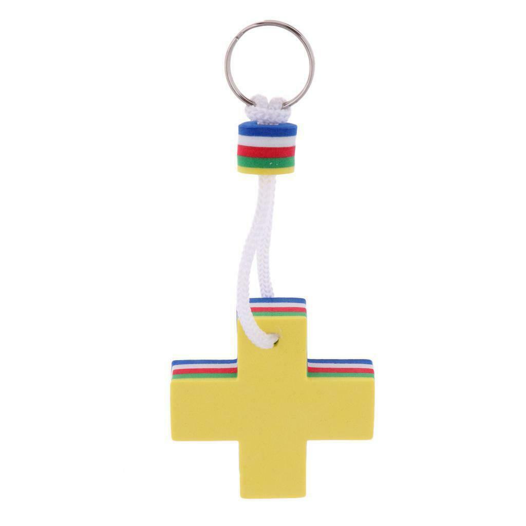 Cross Foam Floating Keyring Keychain Key Float for Boat Fishing Water Sports