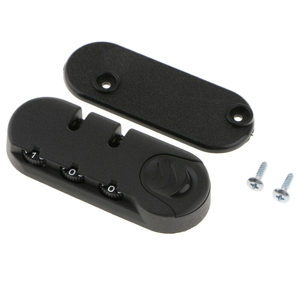 3 Digit Combination Padlock Luggage Suitcase Travel Bag Code Lock DS-004A