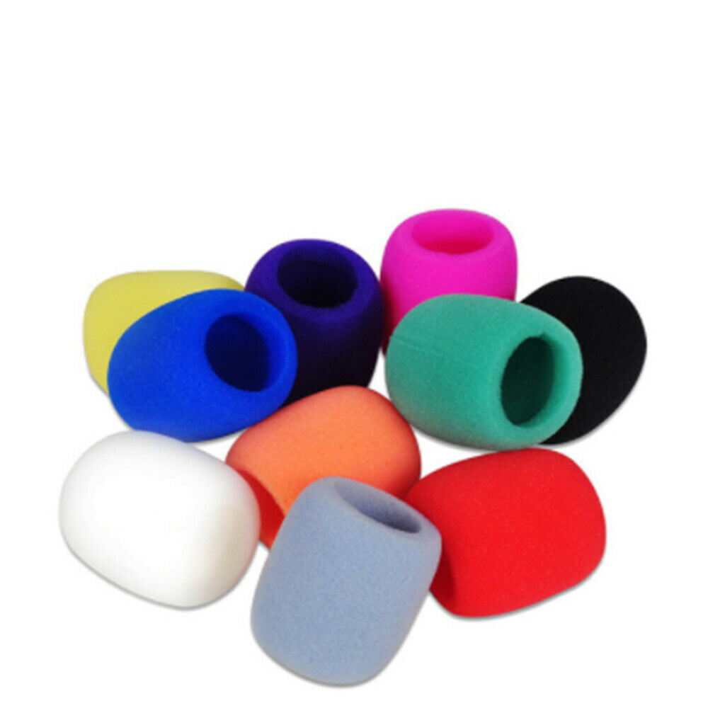 5Pcs Microphone Sponge Cover Household KTV Windproof Sponge Filter Cover