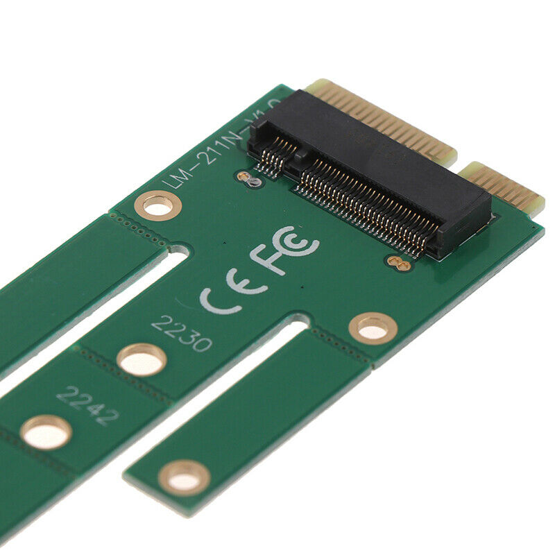 mSATA to M.2 NGFF Adapters Convert Card 6.0Gb/s for 2230-2280 .l8